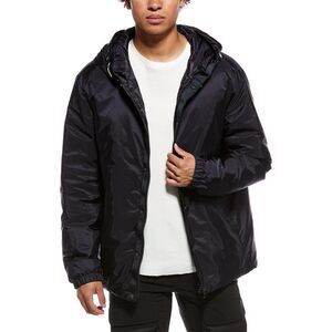 Moncler Mens  Logo Patch Hooded Jacket, Navy